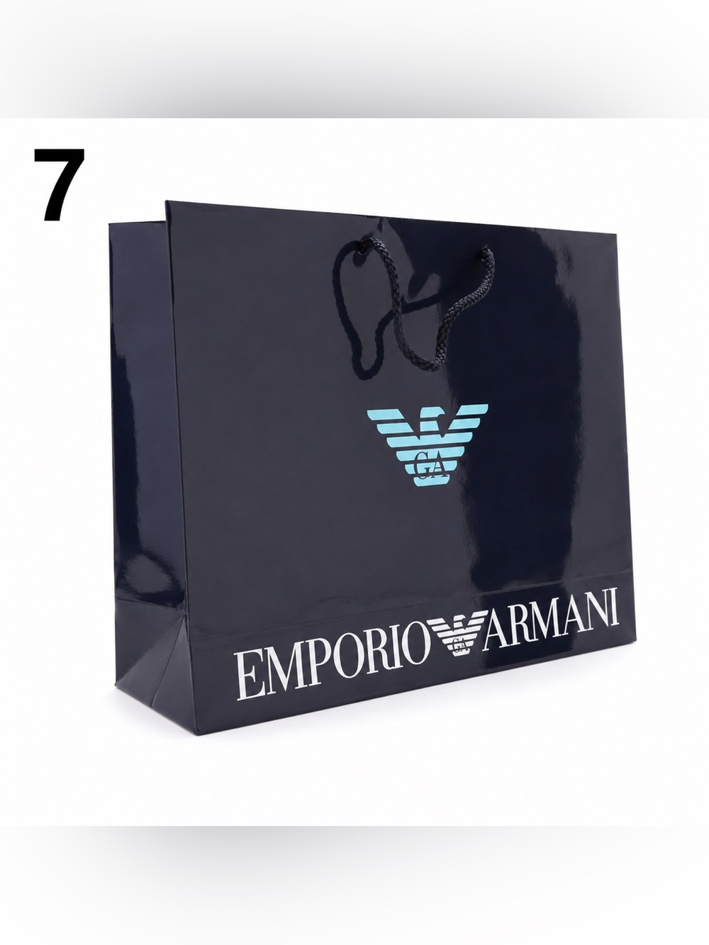 Emporio Armani Navy Gift Bag